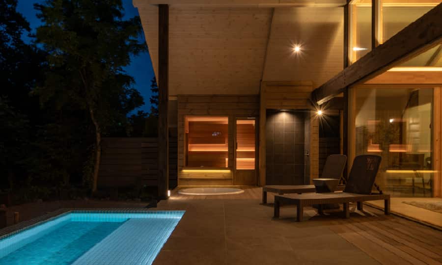 villa C テラス